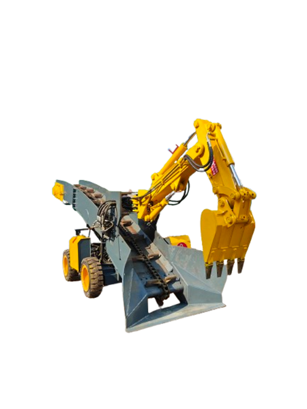 轮式刮板挖掘式装载机